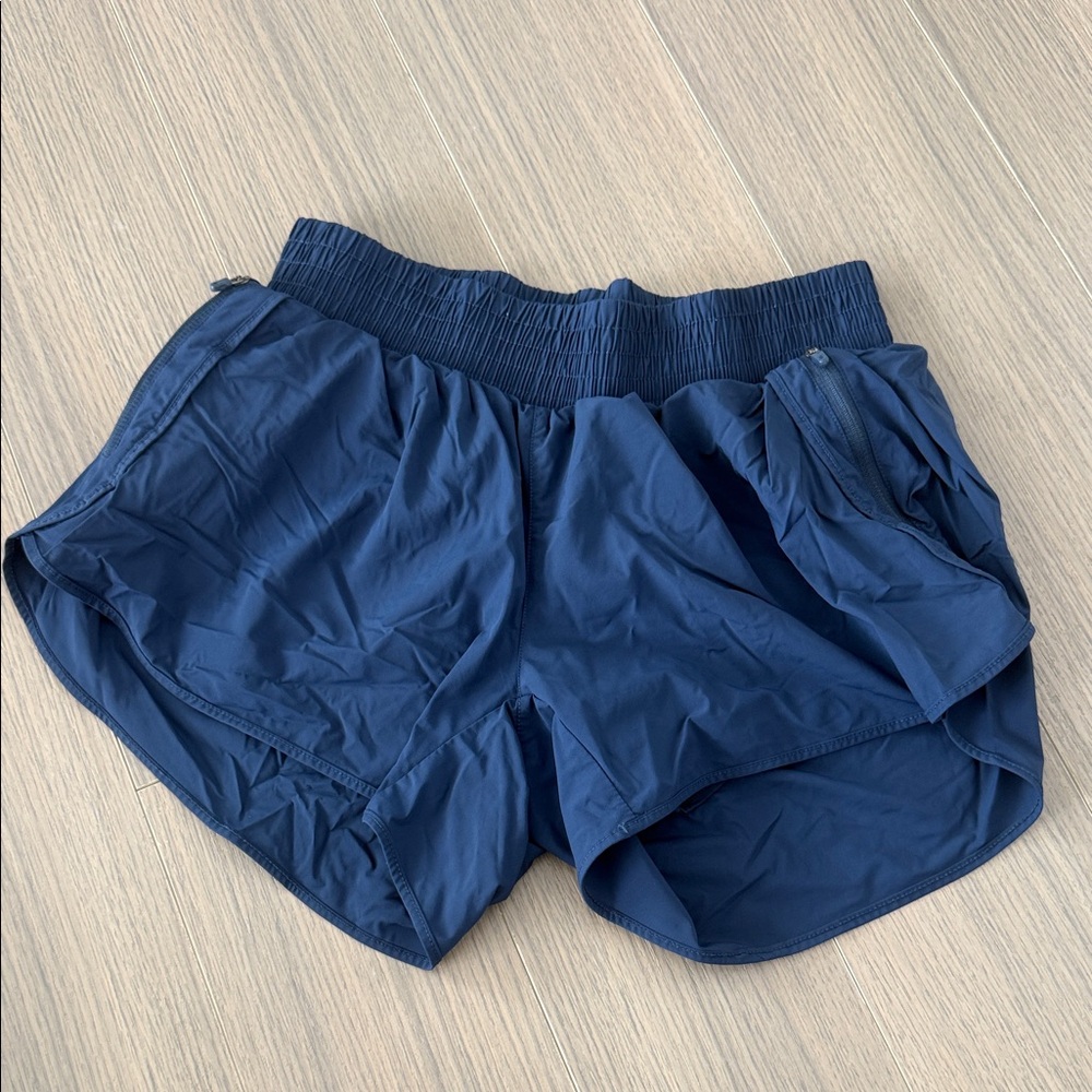 Amazon Women's Dark Blue Athletic Shorts